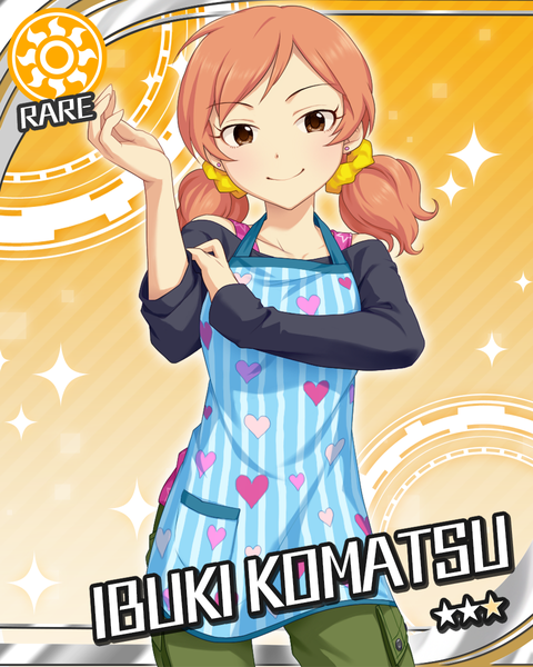 アイドルマスター シンデレラガールズ 小松伊吹 アクキー アイドルマスター シンデレラガールズ 公式ステンドグラス風