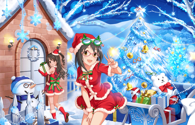 非売品】シンデレラガールズ Snow Wings B2 特大 告知 ポスター