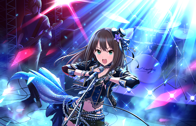 ツアマス 渋谷凛 SSR パラレル アイドルマスターツアーズ IMT-02-003 渋谷 凛 SSR【PARALLEL