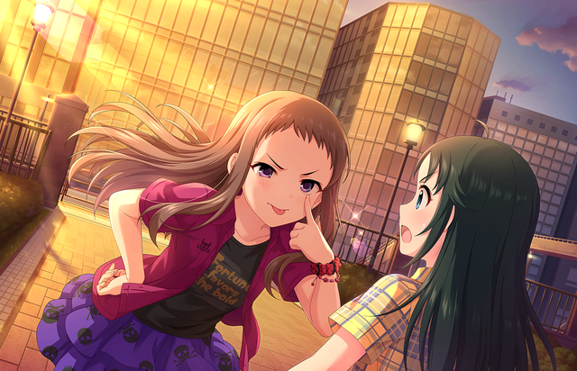 【アイドルマスターシンデレラガールズ】南条光　小関麗奈　スリーブ バンダイナムコENT、『デレステ』で「南条光」「小関麗奈」が限定